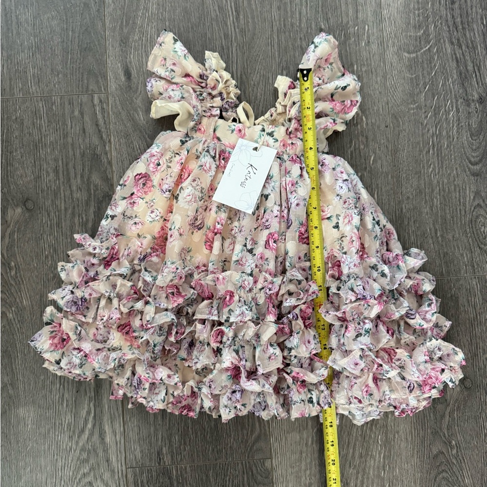 Floral Ruffle Dress - Picture 15 of 17